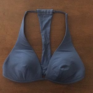 Charcoal Gray Swim Suit Top